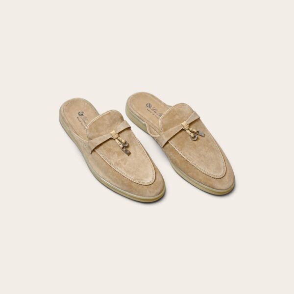 Loro Piana Summer Walk Babouche Loafer – Apricot
