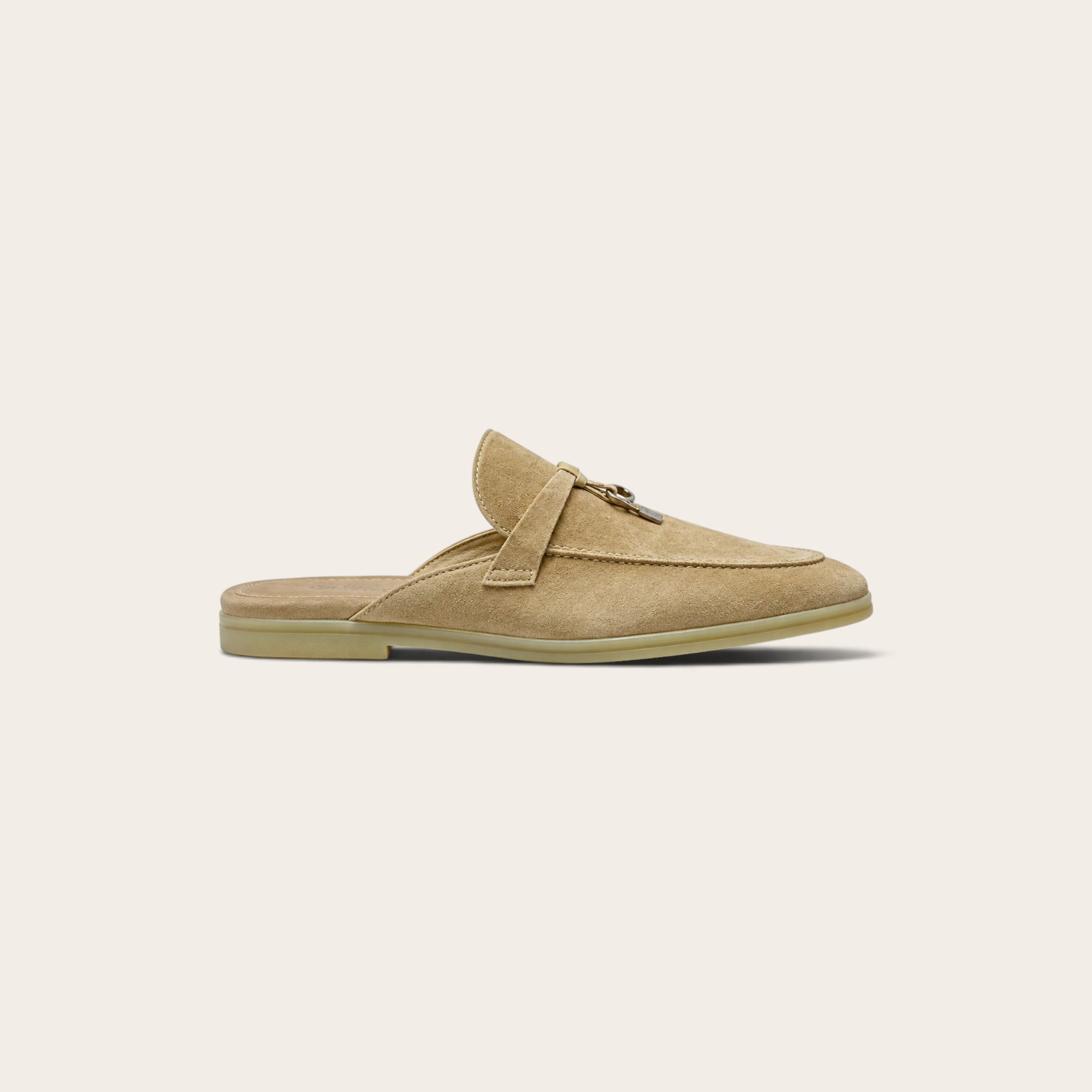 Loro Piana Summer Walk Babouche Loafer – Apricot - Image 3