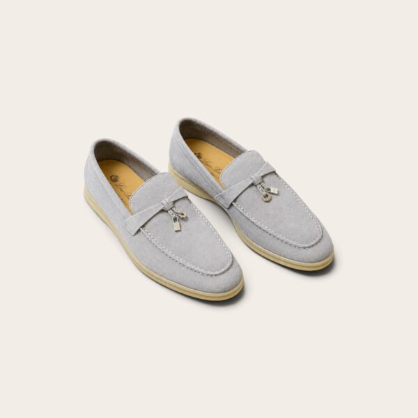 Loro Piana Summer Walk Babouche Loafer – Beige Green
