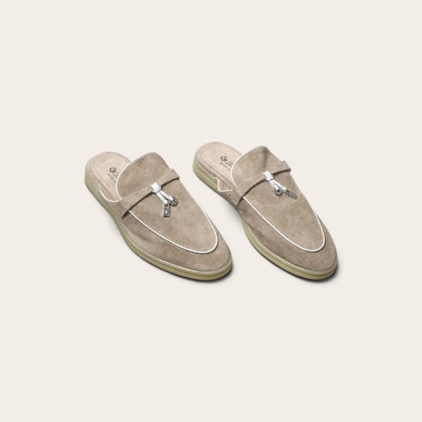 Loro Piana Summer Walk Babouche Loafer – Beige