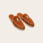 Loro Piana Summer Walk Babouche Loafer – Toffee