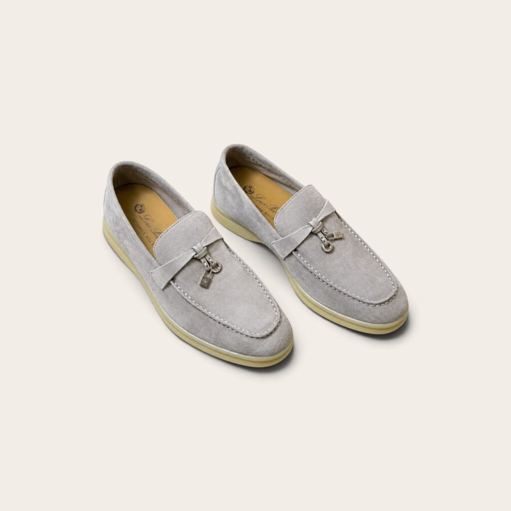 Loro Piana Summer Charms Walk Loafer Suede – L. Gray