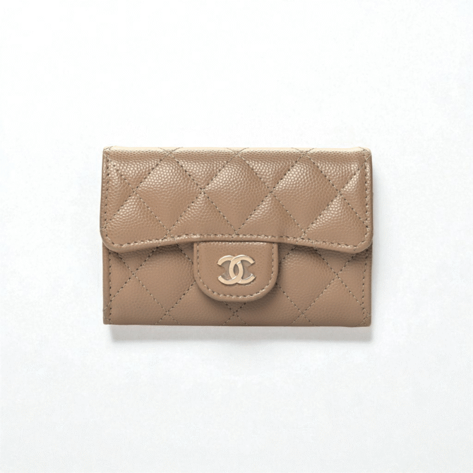 Chanel Flap Card Holder Wallet