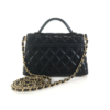 Chanel Small Top Handle Flap Bag - Image 2