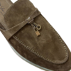 Loro Piana Summer Walk Babouche Loafer – D. Khaki - Image 3