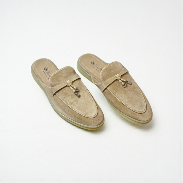 Loro Piana Summer Walk Babouche Loafer – Apricot