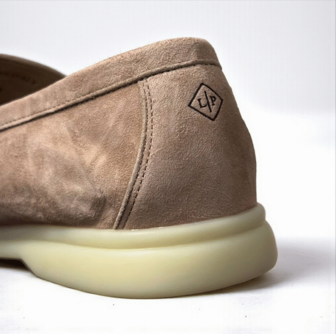 Loro Piana Summer Charms Walk Loafer Suede – Khaki