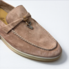 Loro Piana Summer Charms Walk Loafer Suede – Khaki - Image 3