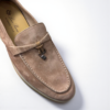 Loro Piana Summer Charms Walk Loafer Suede – Khaki - Image 4