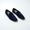 Loro Piana Summer Charms Walk Loafer Suede – Royal Blue