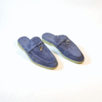 Loro Piana Summer Walk Babouche Loafer – Autumn Gray