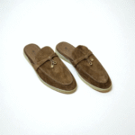 Loro Piana Summer Walk Babouche Loafer – D. Khaki