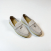 Loro Piana Summer Charms Walk Loafer Suede – Pearl White