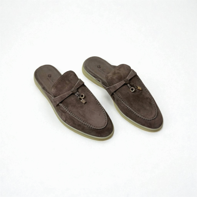 Loro Piana Summer Walk Babouche Loafer – Breen