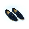 Loro Piana Summer Charms Walk Loafer Suede – D. Blue - Image 3