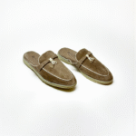 Loro Piana Summer Walk Babouche Loafer – Tender Green