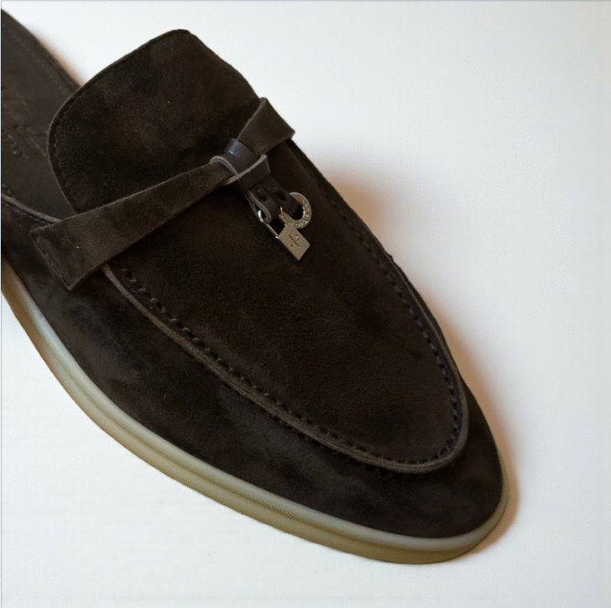 Loro Piana Summer Walk Babouche Loafer – D. Coffee