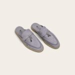 Loro Piana Summer Walk Babouche Loafer – L. Blue