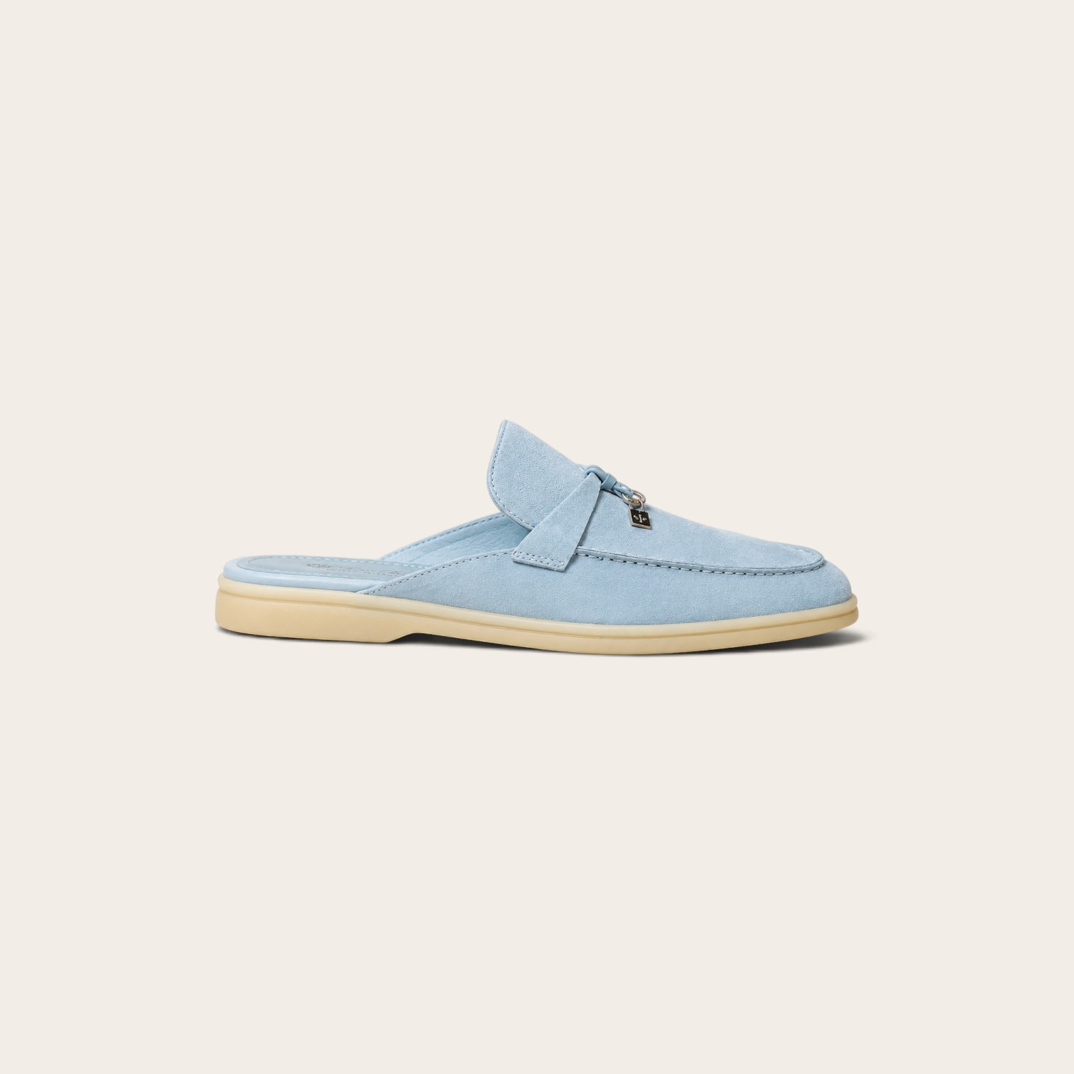 Loro Piana Summer Walk Babouche Loafer – Cyan Sapphire - Image 3