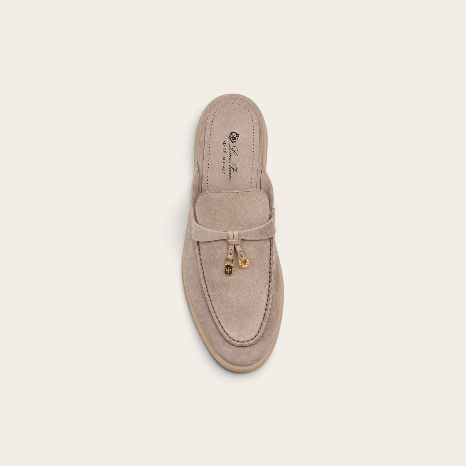 Loro Piana Summer Walk Babouche Loafer – Apricot - Image 2