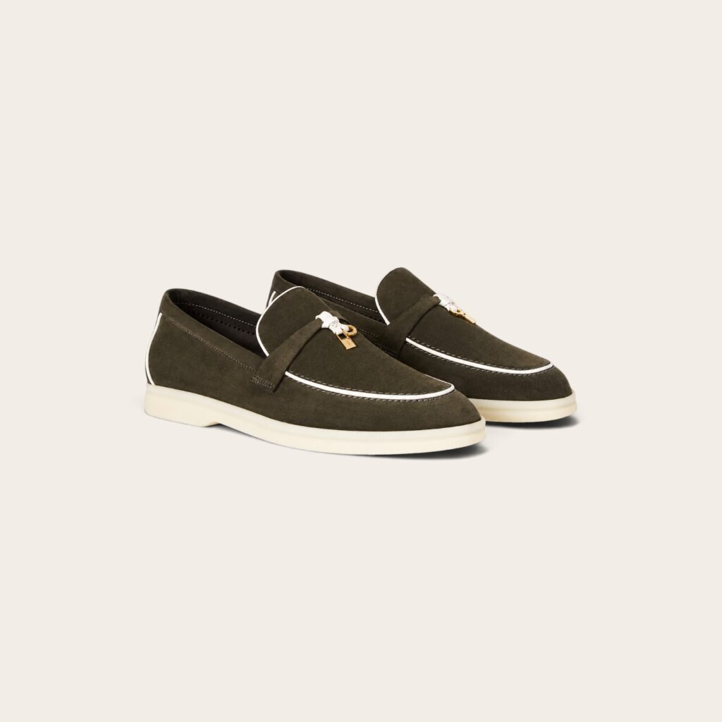 Loro Piana Summer Charms Walk Loafer Suede – Sicilian Capers