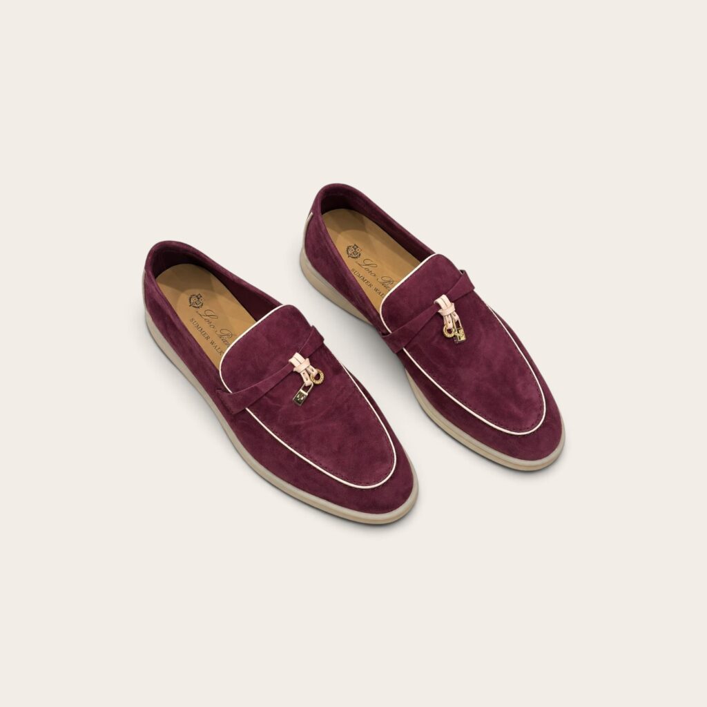 Loro Piana Summer Charms Walk Loafer Suede – Azuki Beans
