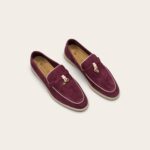 Loro Piana Summer Charms Walk Loafer Suede – Azuki Beans