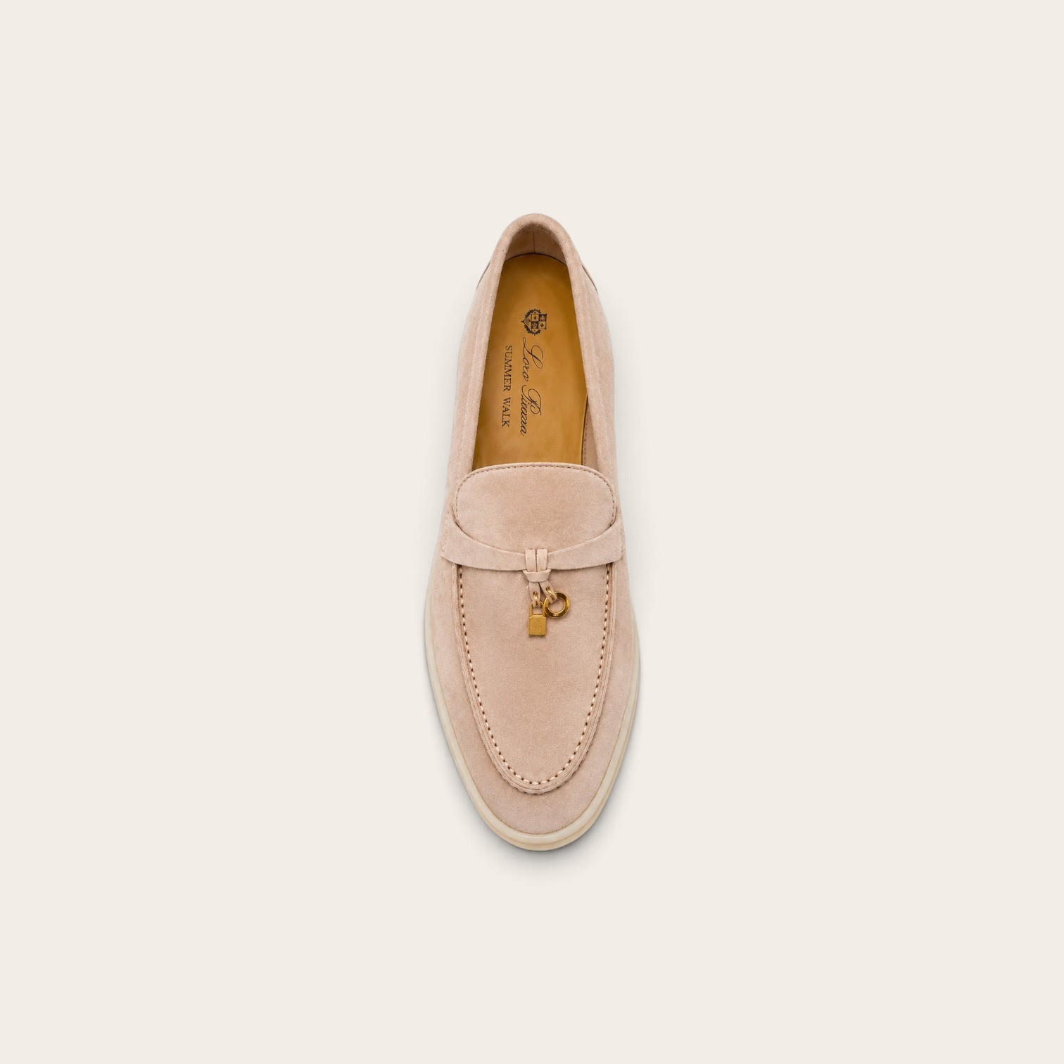Loro Piana Summer Charms Walk Loafer Suede – Sandstone - Image 2