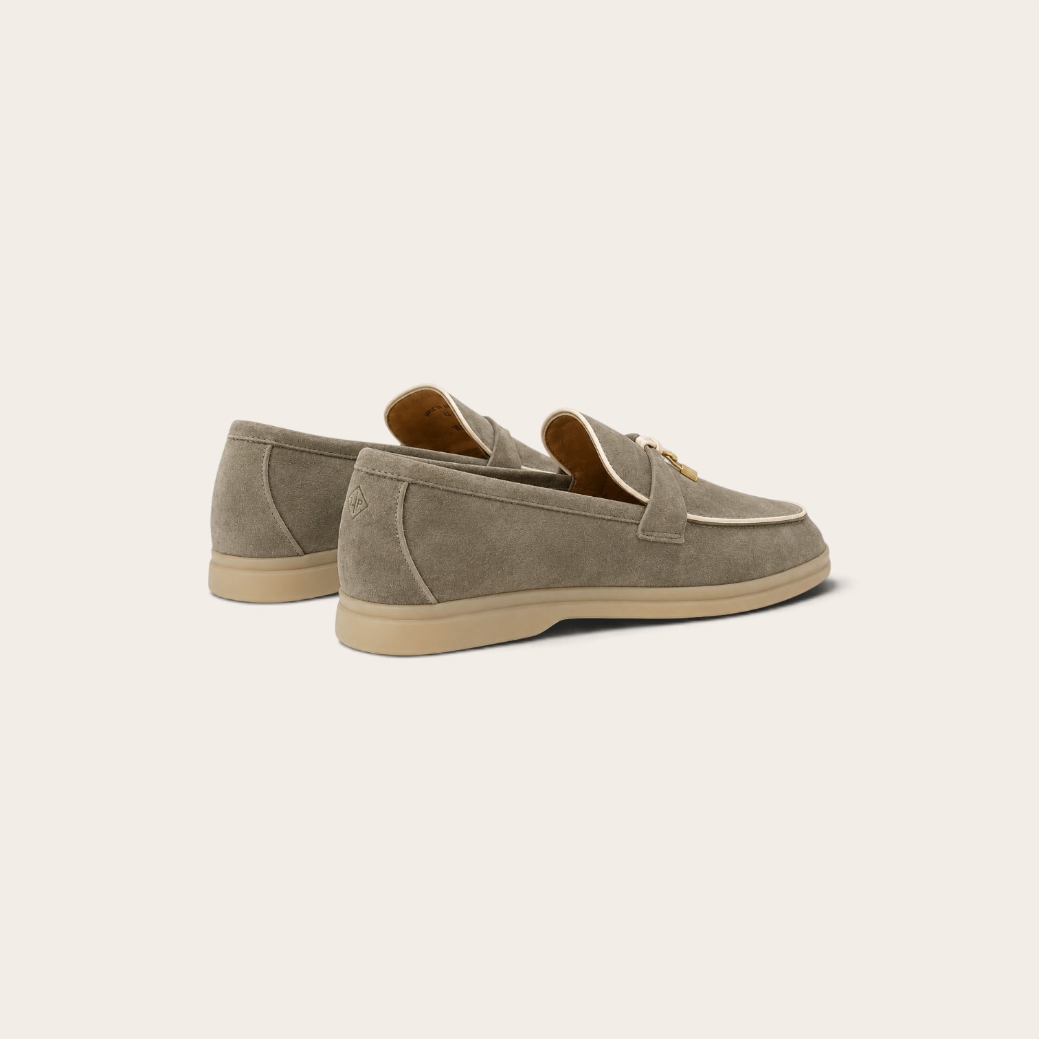 Loro Piana Summer Charms Walk Loafer Suede – Dried Taragon - Image 3
