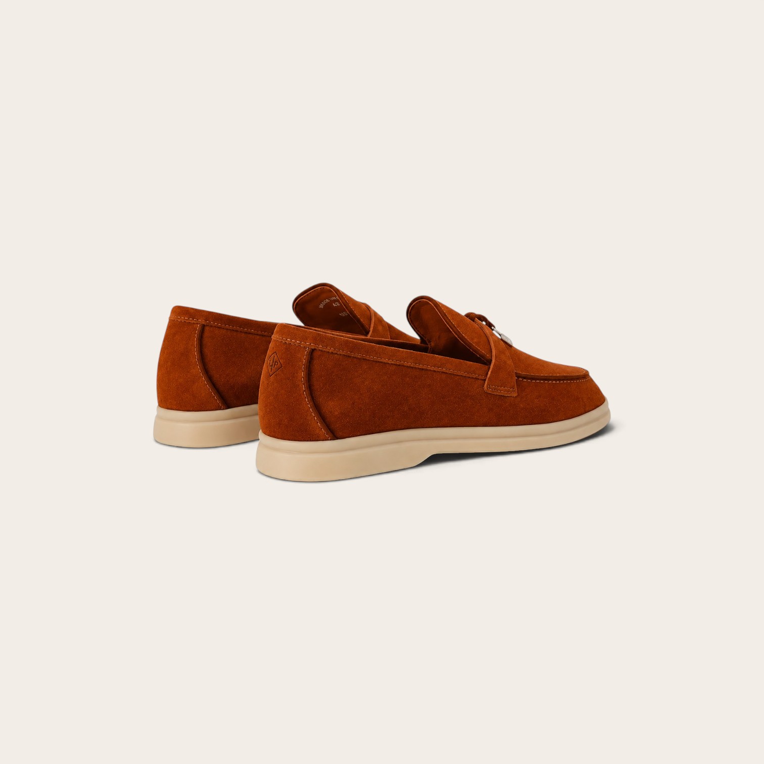 Loro Piana Summer Charms Walk Loafer Suede – Saddle Brown - Image 3