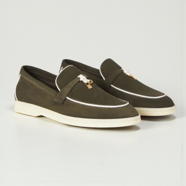 Loro Piana Summer Charms Walk Loafer Suede – Sicilian Capers