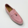 Loro Piana Summer Charms Walk Loafer Suede – Light Pink - Image 2