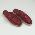 Loro Piana Summer Walk Babouche Loafer – Dried Rose Red