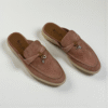 Loro Piana Summer Walk Babouche Loafer – Reddish Brown