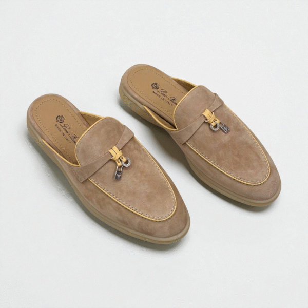 Loro Piana Summer Walk Babouche Loafer – Bubble Tea