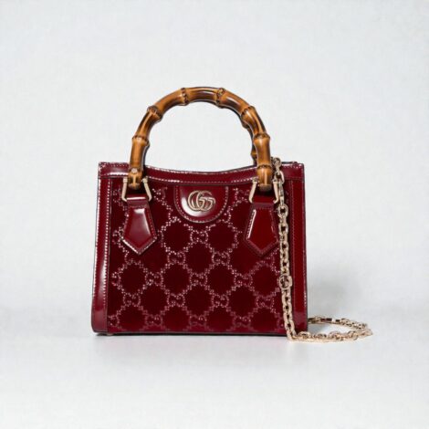 Gucci Diana Crystals Tote Bag