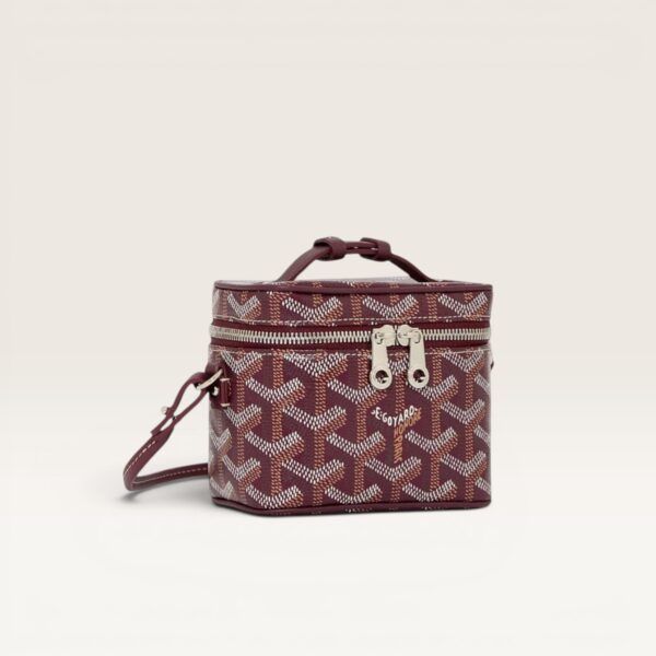 Goyard Muse Nano Vanity Bag - Burgundy