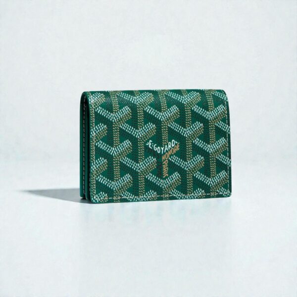Goyard Malesherbes Card Wallet - Green