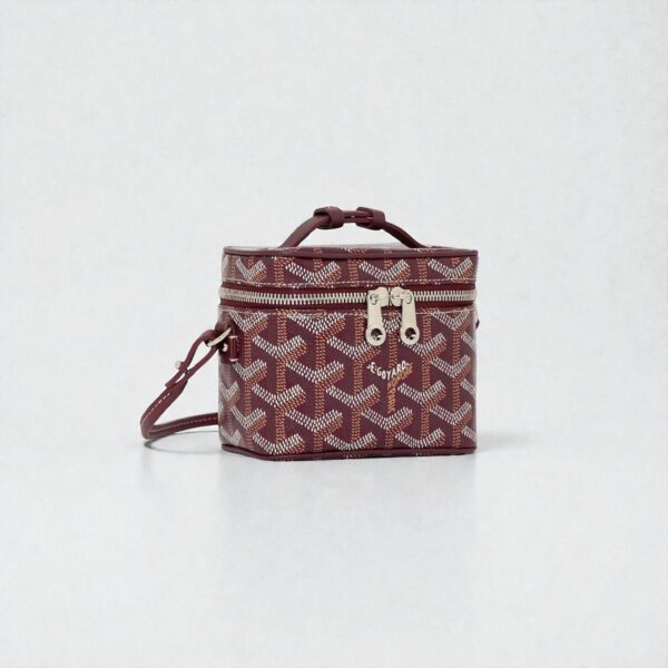 Goyard Muse Nano Vanity Bag - Burgundy