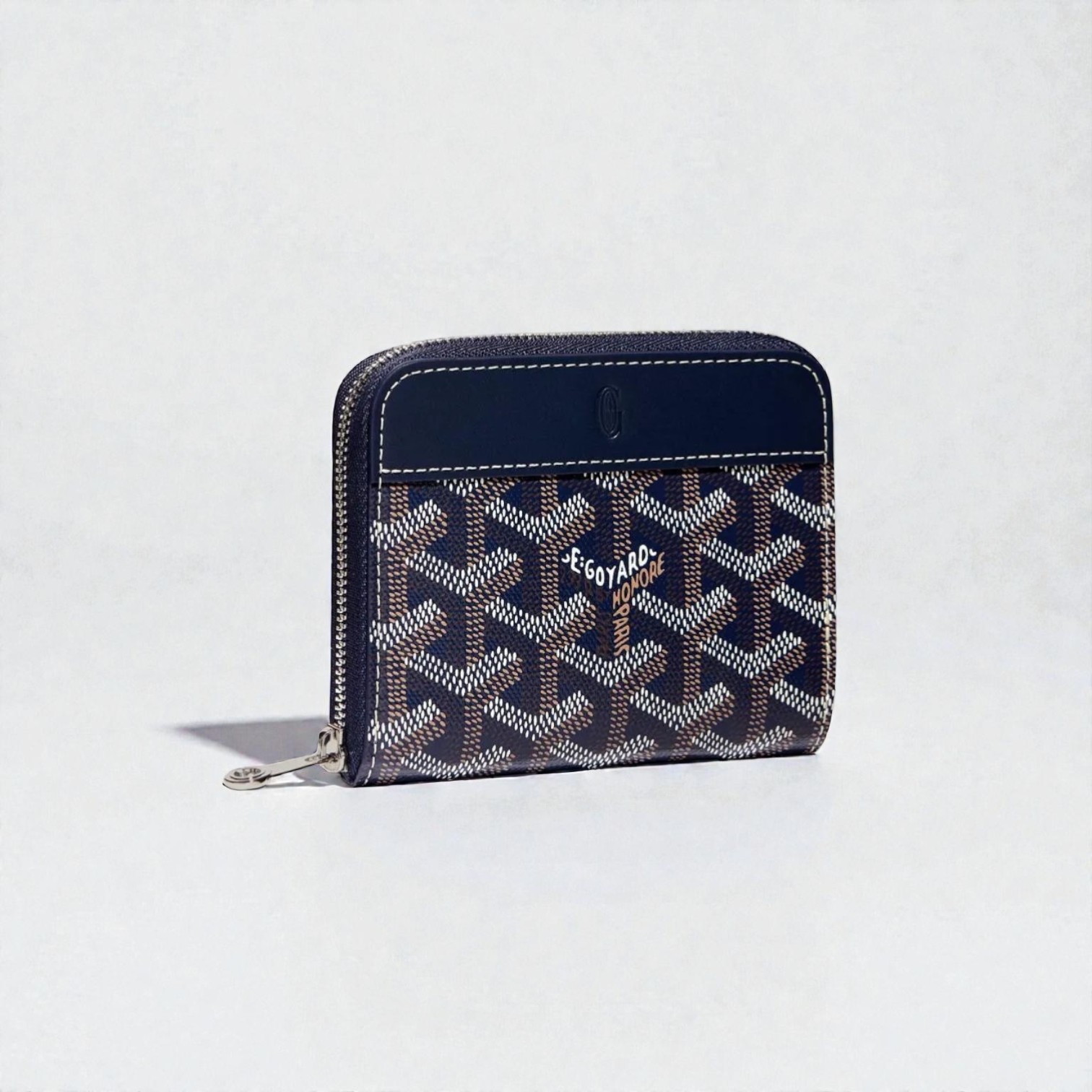 Goyard Matignon PM Wallet - Navy Blue