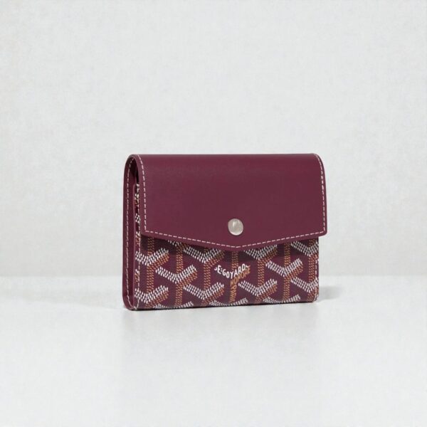 Goyard Saint-Gabriel Wallet - Burgundy