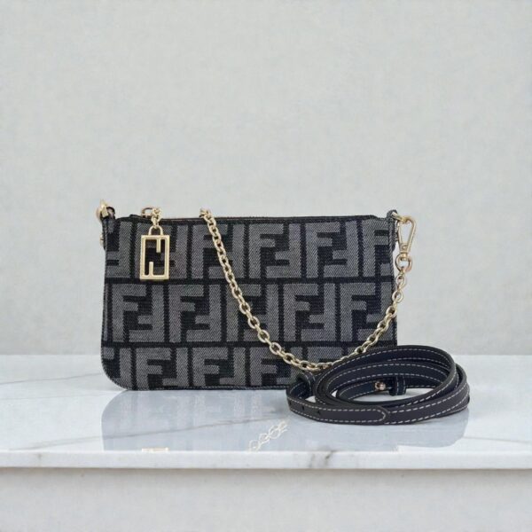 Fendi Baguette Pouch Shoulder Bag