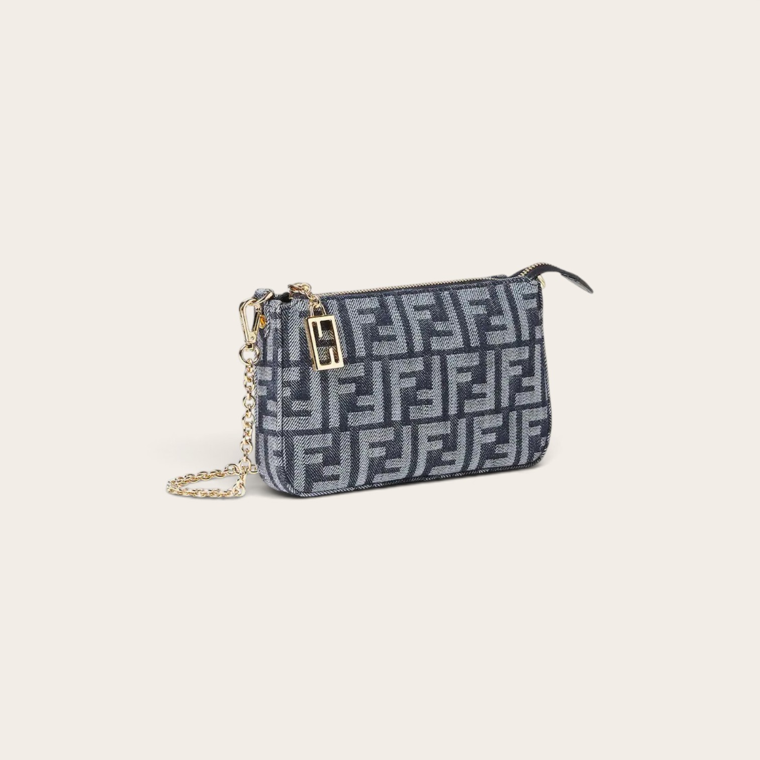 Fendi Baguette Pouch Shoulder Bag - Image 2