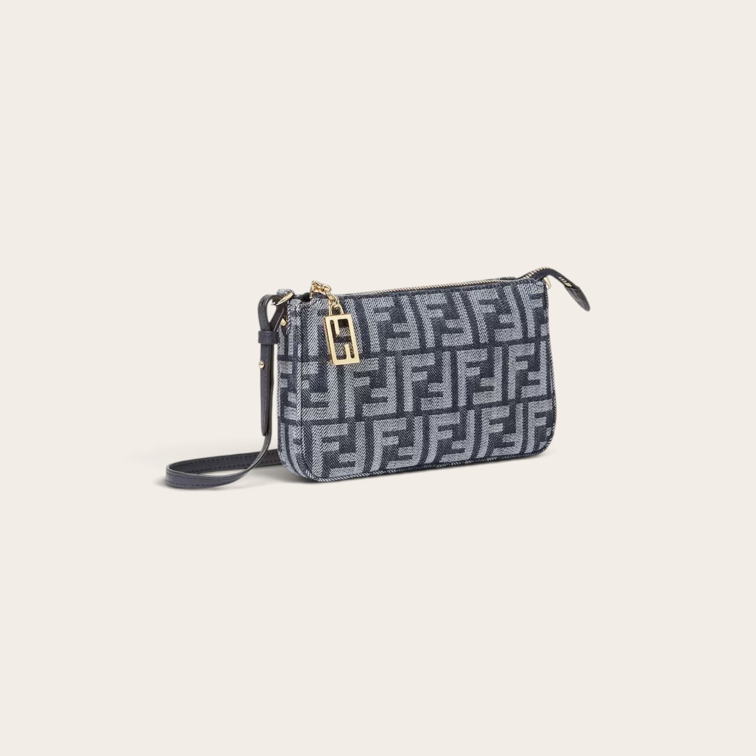 Fendi Baguette Pouch Shoulder Bag - Image 3