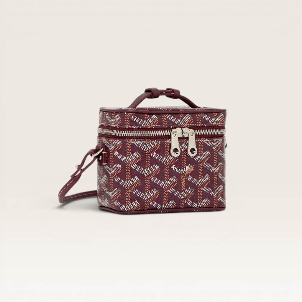 Goyard Muse Nano Vanity Bag - Burgundy