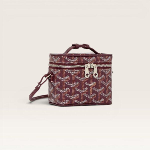 Goyard Muse Nano Vanity Bag - Burgundy