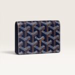Goyard Malesherbes Card Wallet - Navy Blue