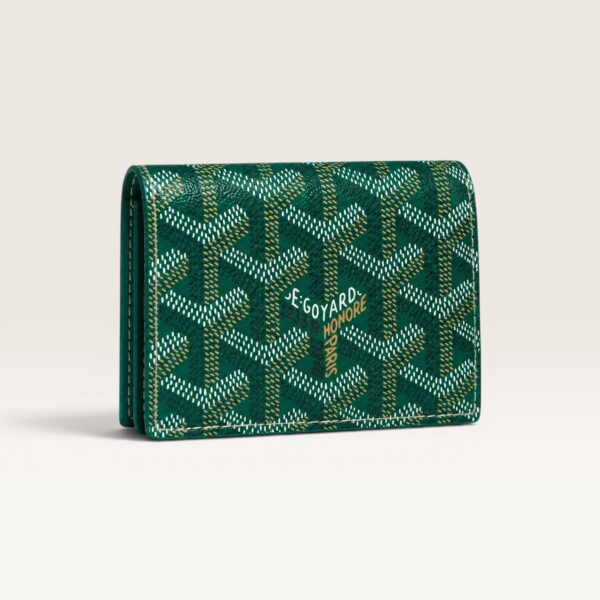 Goyard Malesherbes Card Wallet - Green