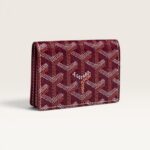 Goyard Malesherbes Card Wallet - Burgundy