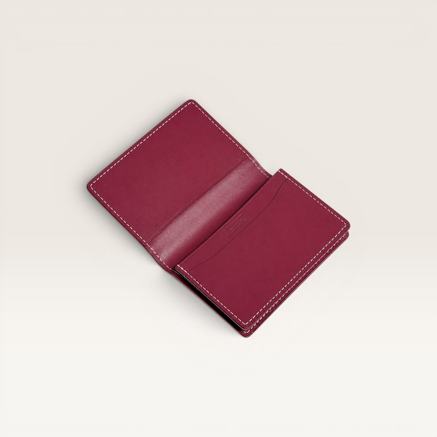 Goyard Malesherbes Card Wallet - Burgundy - Image 2